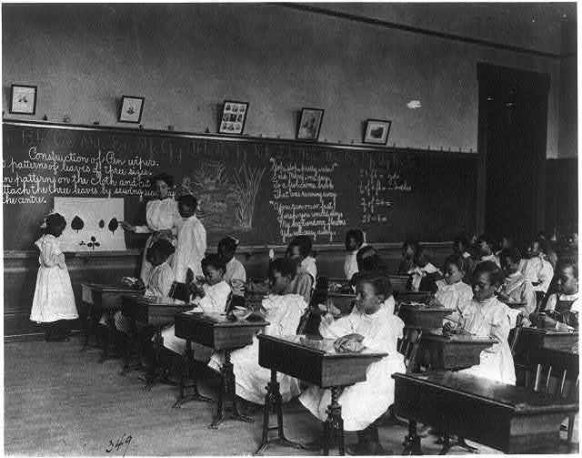 School classroom setting